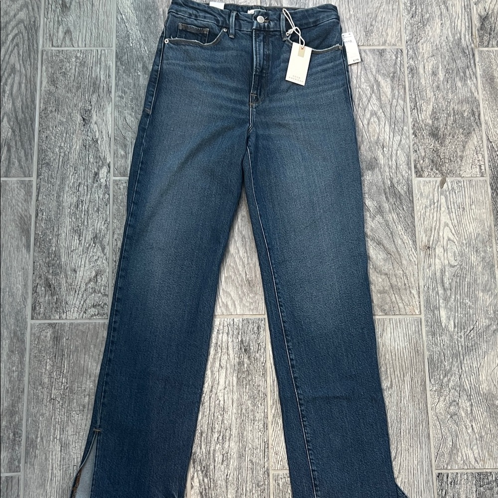 Good American Good Boy Straight Jeans